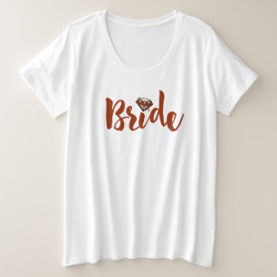 Camiseta Noiva Diamante
