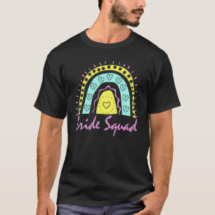 Camiseta Noiva Divertida Esquadrão Festa de Despedida de So