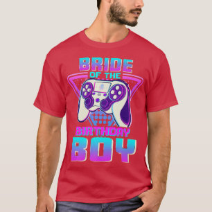 Camiseta Noiva do Aniversário Jogo Engraçado Birthda