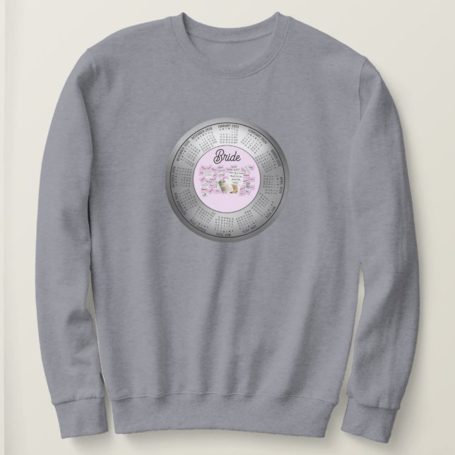 Camiseta Noiva do Calendário de 2026 (Frente do Design)