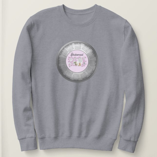 Camiseta Noiva do Calendário de 2026 (Frente do Design)