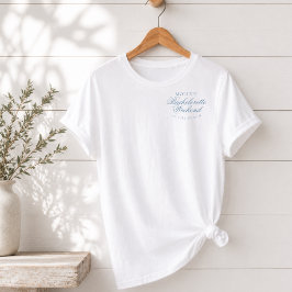 Camiseta Noiva do Mar Azul Costeiro