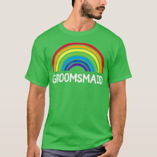 Camiseta Noiva do Noivo Cerimônia de Casamento LGBT Gay Des
