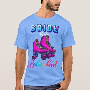 Camiseta Noiva Do Roller Girl Roller Skating Birthday P