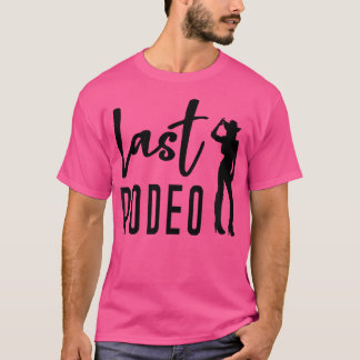 Camiseta Noiva do Último Rodeio Dama de Honra Noiva Música