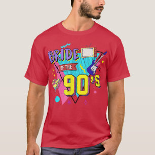 Camiseta Noiva Dos Anos 90 Tema Retrô 90 Anos Despedida de 