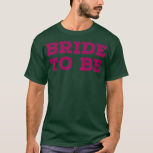 Camiseta NOIVA EM BREVE rosa 3