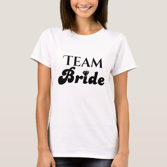 Camiseta Noiva Equipe (Frente)