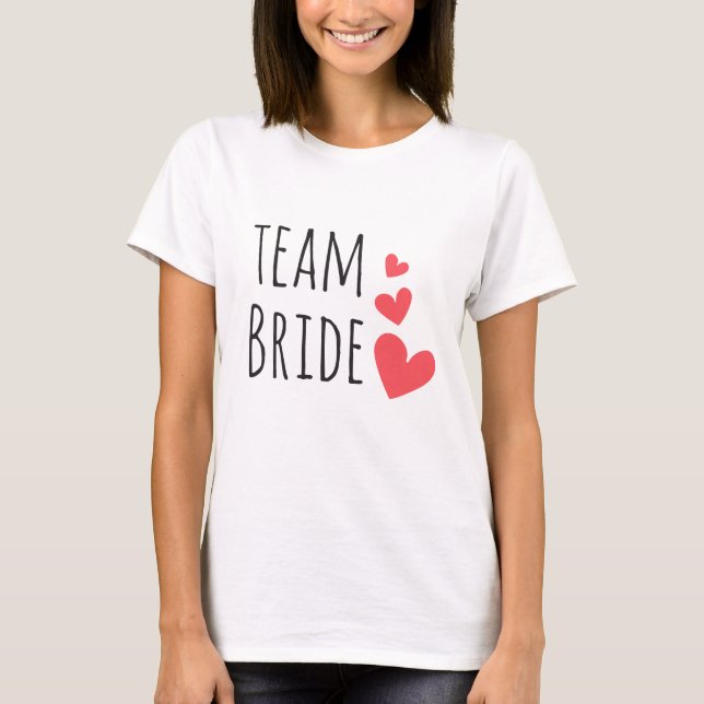 Camiseta Noiva Equipe (Frente)