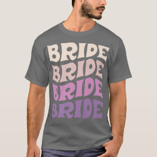 Camiseta Noiva Eu Faço Equipe Retro Despedida de Solteira N
