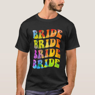 Camiseta Noiva Eu Faço Equipe Tinta Tye Festa de Despedida