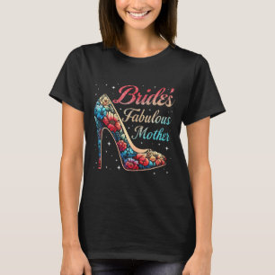 Camiseta Noiva fabulosa da mãe floral feliz casamento