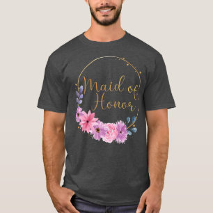 Camiseta Noiva Feminina para ser Noite de Caça ao Veado Flo