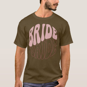 Camiseta Noiva Festa de Solteira Retro Casamento Engraçado 