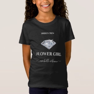 Camiseta Noiva Florista Preta e Branca