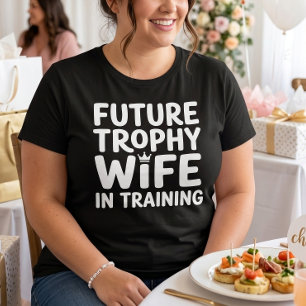 Camiseta Noiva Futuro Troféu Esposa Casamento Despedida de