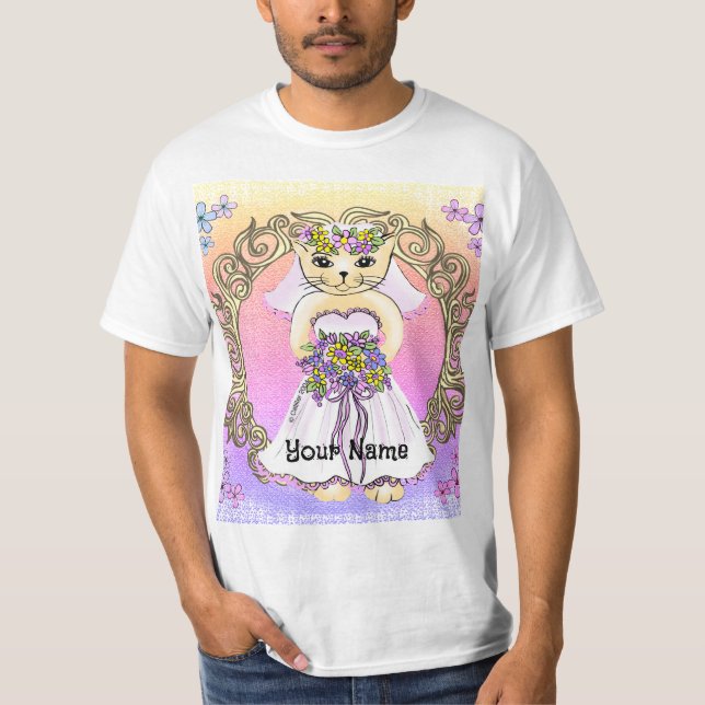 Camiseta Noiva Gata  (Frente)