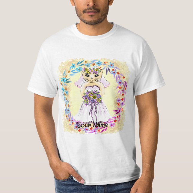 Camiseta Noiva Gata  (Frente)