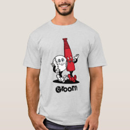 Camiseta Noiva Groom Baseball & Bat Engraçado