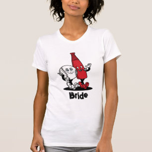 Camiseta Noiva Groom Baseball & Bat Engraçado