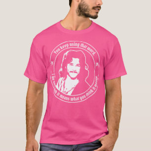 Camiseta Noiva Inigo Montoya Acho que essa palavra não sign