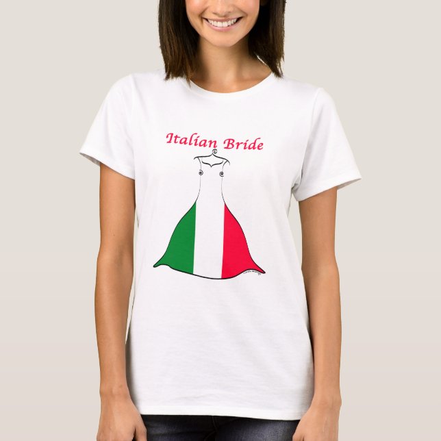 Camiseta Noiva italiana (Frente)