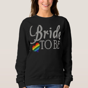 Camiseta Noiva Lésbica Para Ser Orgulho De Casamento Lgbtq