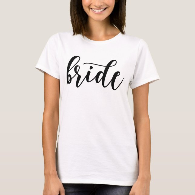 Camiseta Noiva Lettered (Frente)