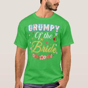 Camiseta Noiva Mal-Humorada Do Partido De Casamento Família