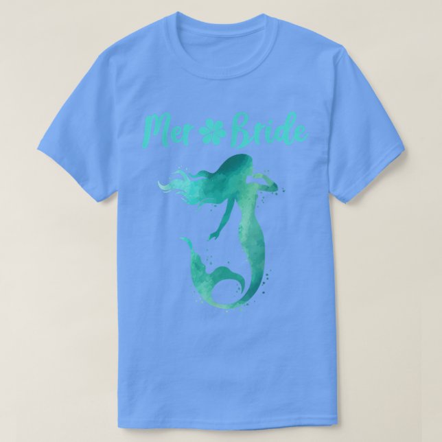 CAMISETA NOIVA MERMAID  (Frente do Design)