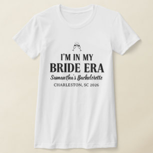 Camiseta Noiva Minimalista Personalizada Chic Exclusiva