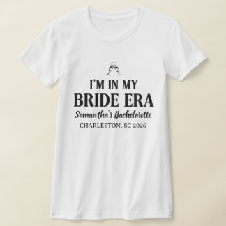 Camiseta Noiva Minimalista Personalizada Chic Exclusiva