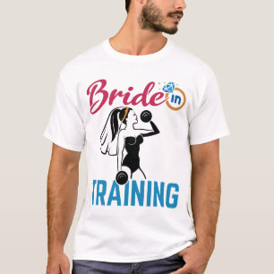 Camiseta Noiva no treinamento sobre casamento