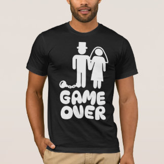 Camiseta Noiva Noivo Casamento Fim de Jogo
