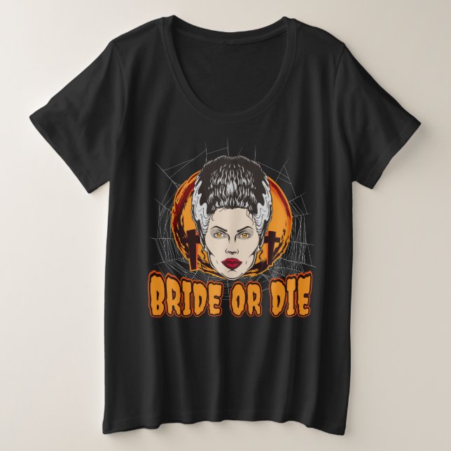 Camiseta Noiva ou morrer (Frente do Design)