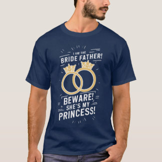 Camiseta Noiva Padre Shes Meu Amigo Princesa