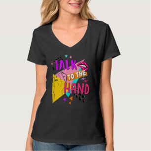 Camiseta Noiva Para Falar Com a Mão Casamento 90 Bailarina
