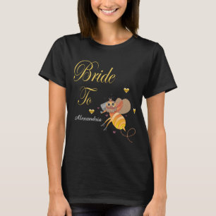 Camiseta Noiva Para Ser Bridal Personalizar