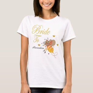 Camiseta Noiva Para Ser Ensaio Personalizado