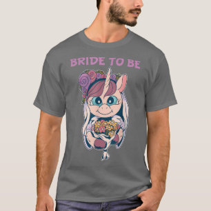 Camiseta Noiva Para Ser Unicórnio Casamento Despedida de So