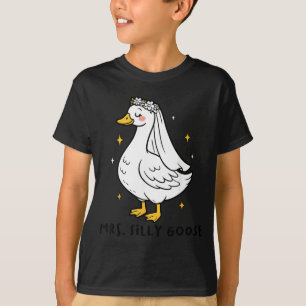 Camiseta Noiva Pata Silvestre Para Ser Casamento Ganso Fica