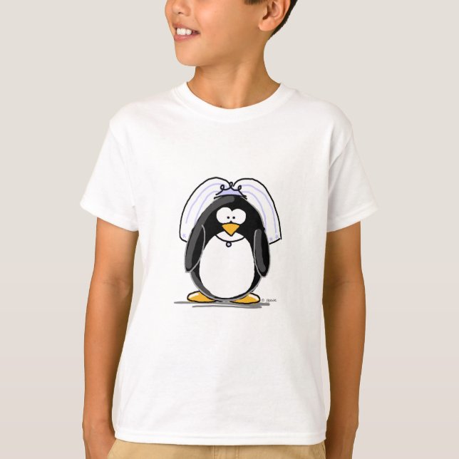 Camiseta Noiva Penguin (Frente)