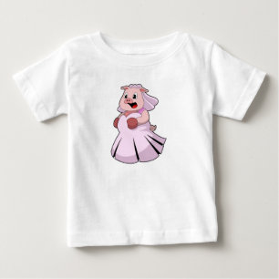 Camiseta Noiva Porca com vestido de noiva.PNG