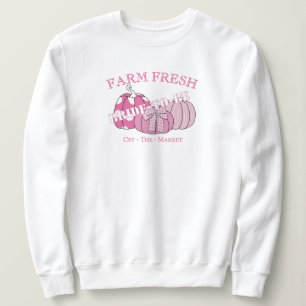 Camiseta Noiva Rosa Fora do Mercado Fofa de Outono