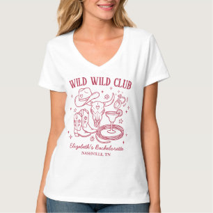 Camiseta Noiva Selvagem Selvagem Festa de Despedida de Solt