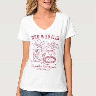 Camiseta Noiva Selvagem Selvagem Festa de Despedida de Solt