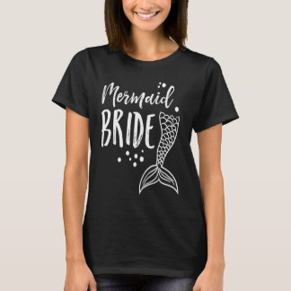 Camiseta Noiva Sereia Festa de Despedida de Solteiro Mulher