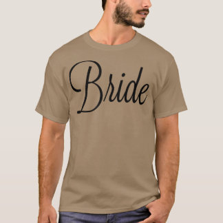 Camiseta Noiva Simples da Moda