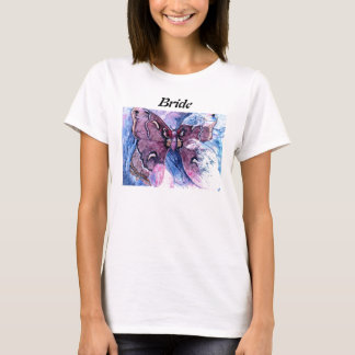 Camiseta Noiva T da traça de Cecropia de PMACarlson