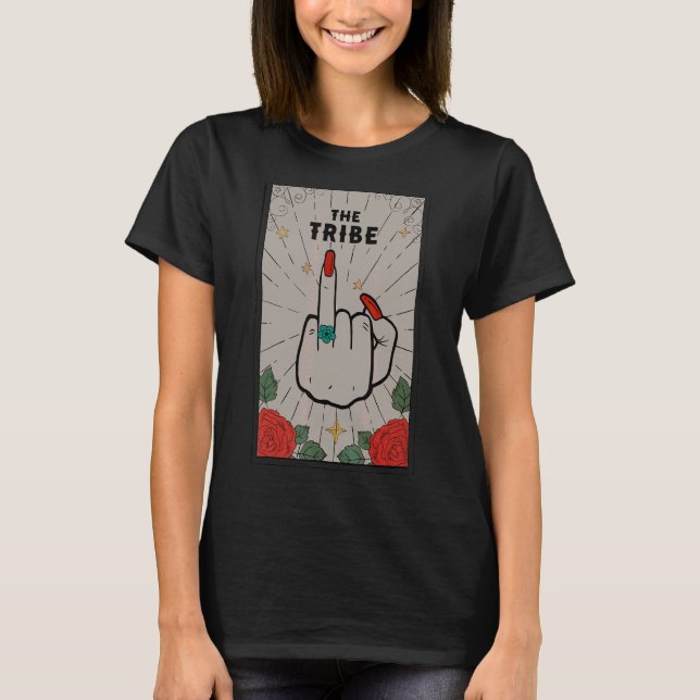Camiseta Noiva Tarot Card Mystical Future Bride Eng Eng (Frente)